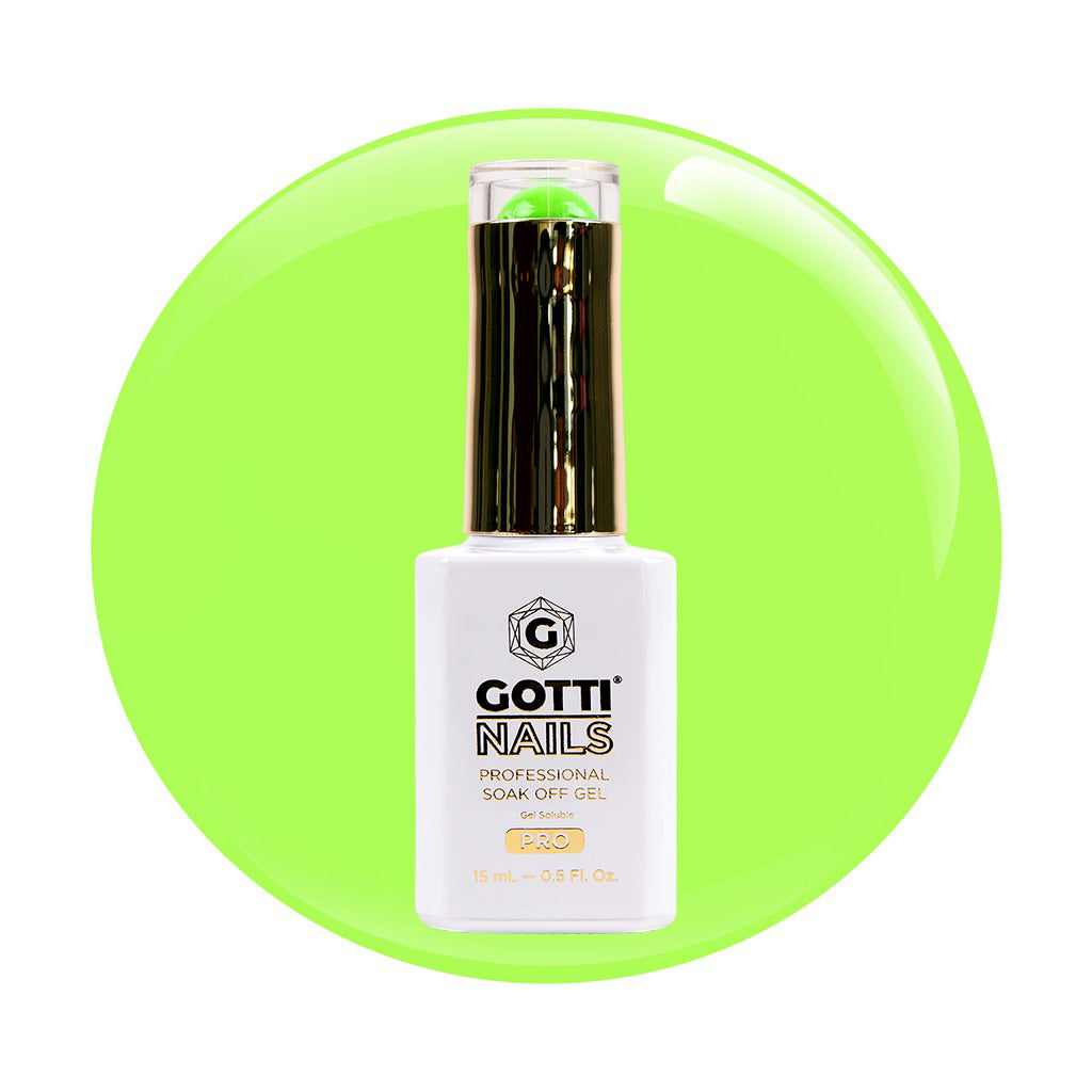 #55G Gotti Gel Color - Glo On Green