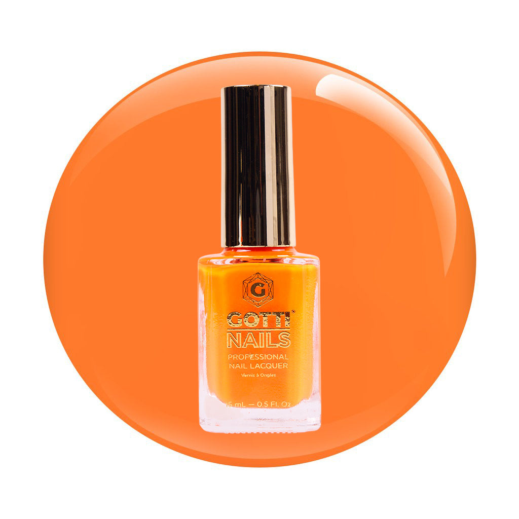 #63L Gotti Nail Lacquer - Orange You Proud?