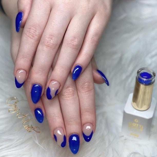 #92L Gotti Nail Lacquer - Don't Call Me, I'll Call Blue