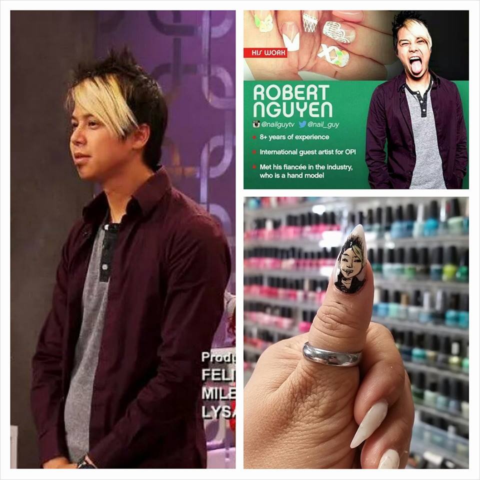 Snake Nail Art for Lunar New Year