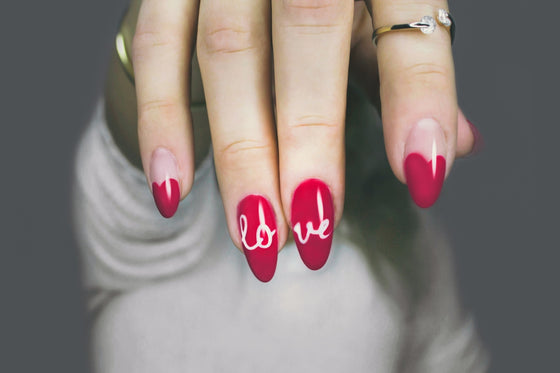 Nail Art Essentials: Transform Your Look with Gotti Press On Nails #29P Black Cherry Using Gel and Nail Polish