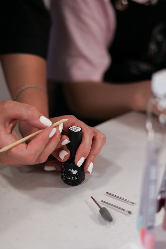 Master the Art of Movie-Inspired Nails with #114F Gotti Fusion Powder and Gel Polish