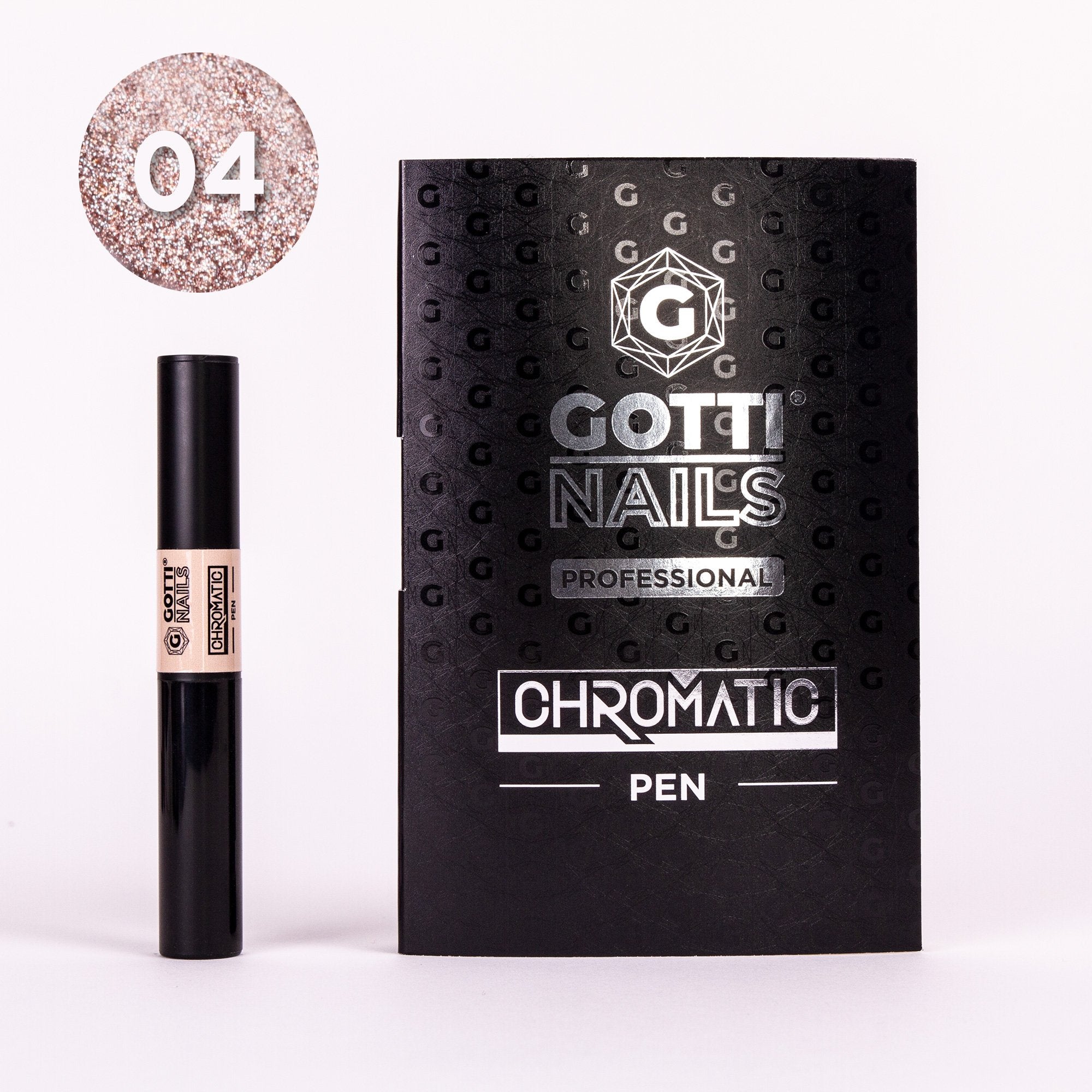 Chromatic Pen #04 by Gotti Nails