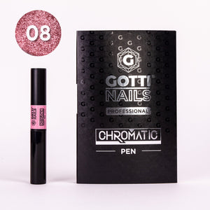 Chromatic Pen #08 by Gotti Nails