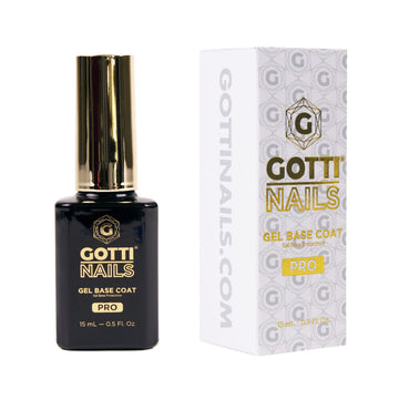 Gotti Nails Gel Base Coat .5oz 15ml. Super Sticky Fast Soak Off #00G