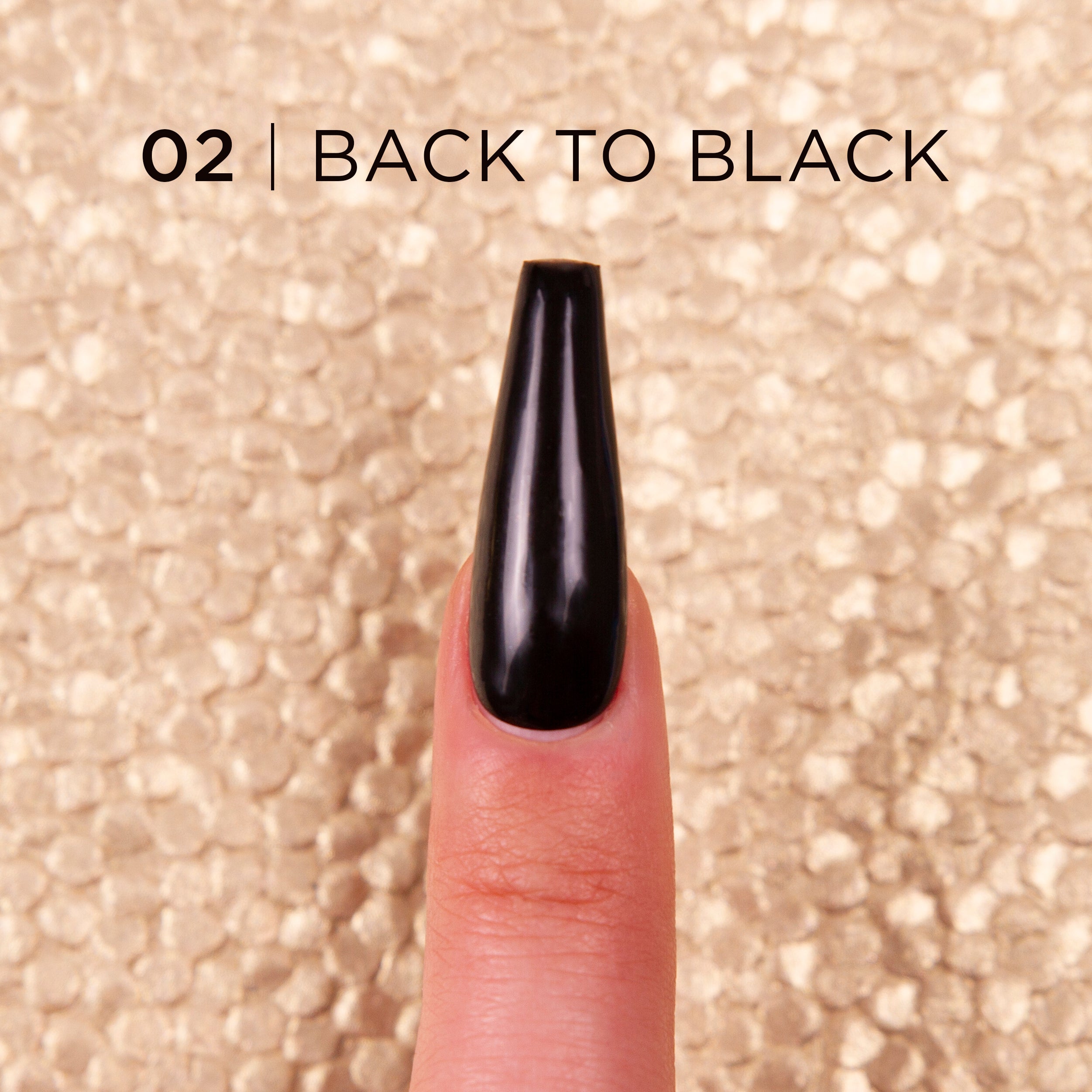 #2 Gotti Gel Color - Back To Black - Gotti Nails