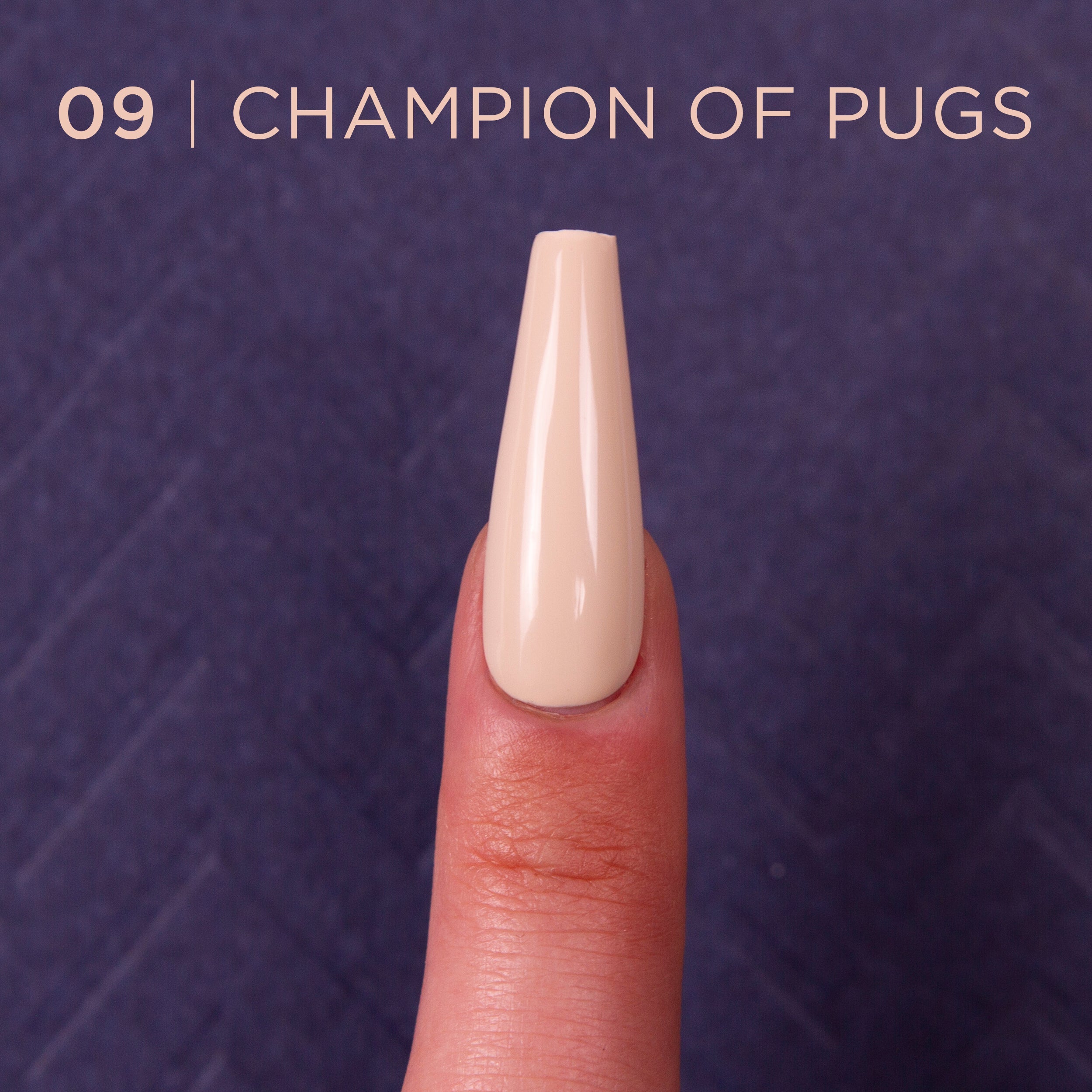 #9 Gotti Gel Color - Champion of Pugs - Gotti Nails