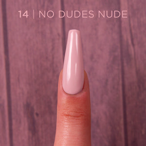 #14 Gotti Gel Color - No Dudes Nude - Gotti Nails