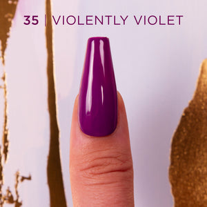 #35 Gotti Gel Color - Violently Violet - Gotti Nails