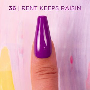 #36 Gotti Gel Color - Rent Keeps Raisin - Gotti Nails